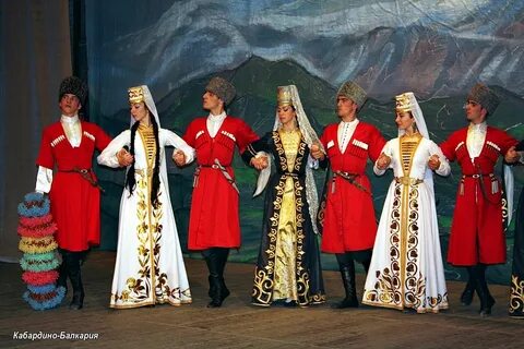 Национальный костюм кабардино балкарии