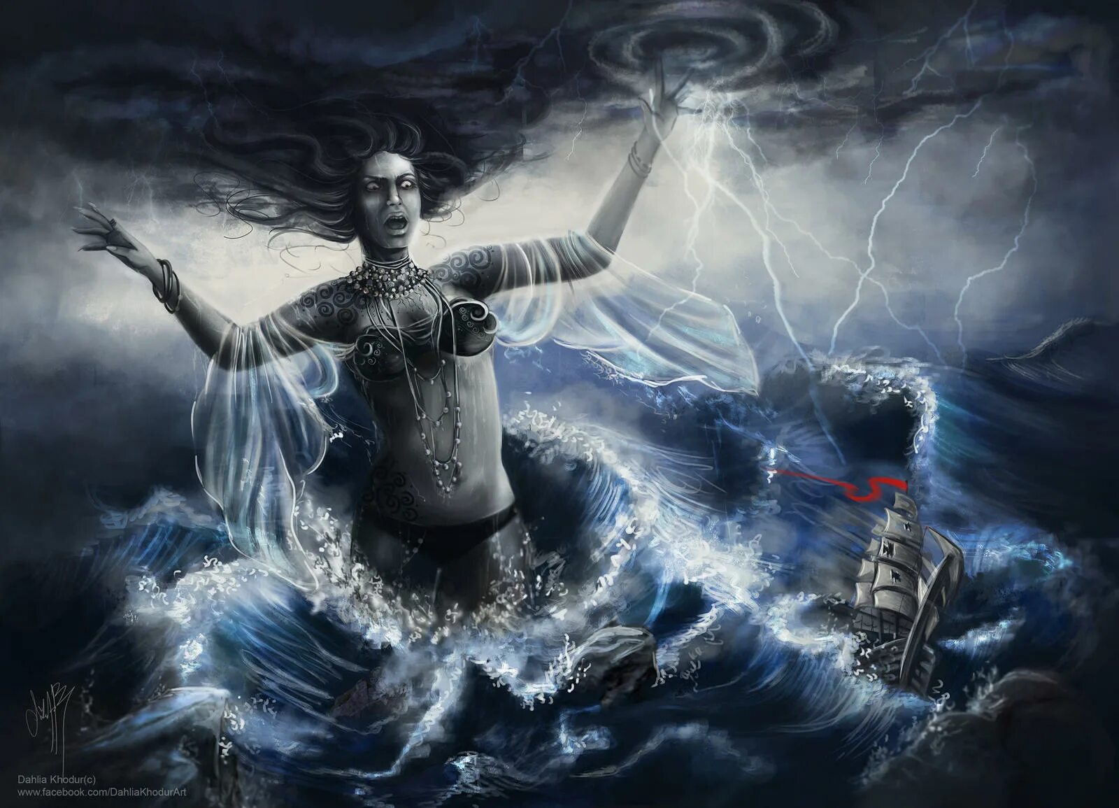 Калипсо богиня. Велламо богиня моря. Богиня океана. Повелительница морей.