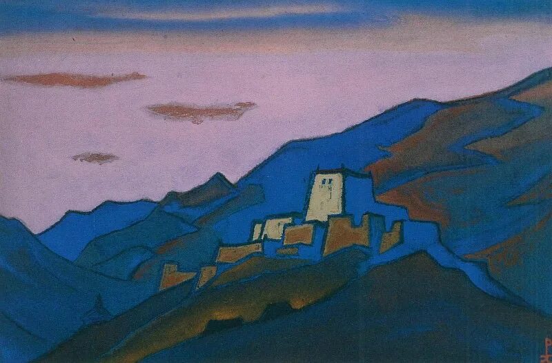 Рерих монастырь. Рерих монастырь. 1903. Рерих монастырь. Рерих тибет монастырь.