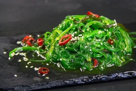 Водоросли японская кухня