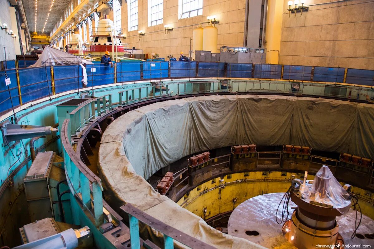 Модернизация гэс. Воткинской гэс турбина. Машзал волжской гэс. Спецэнергомонтаж волжский. Гидроагрегат воткинской гэс.