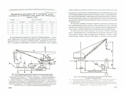 Установка кранов вблизи откосов котлованов