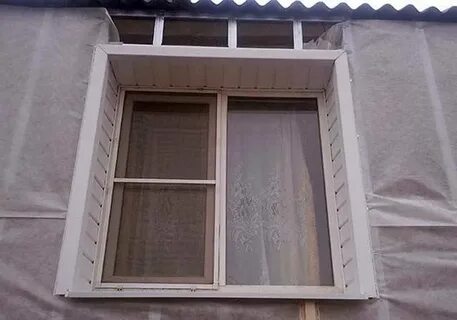 Оконные откосы под сайдинг