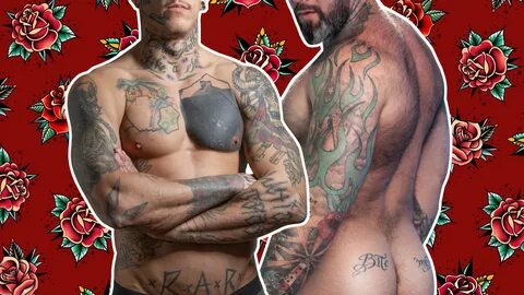 Tattooed Male Pornstars.