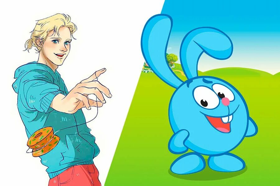 крош чей герой наивно позитивный 7 букв