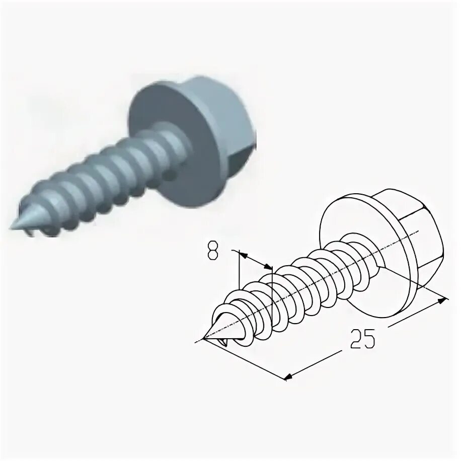 Винт самонарезающий 8x25s. Самонарезающий винт 6*25. Винт самонарезающий 8мм для ворот Алютех. Винт саморез 6х20 r2r.