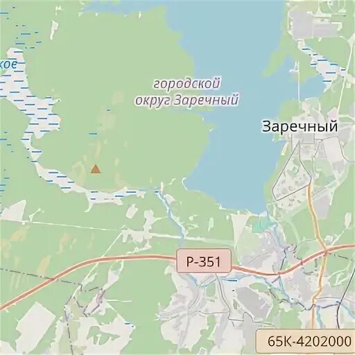 Карта города заречный свердловской