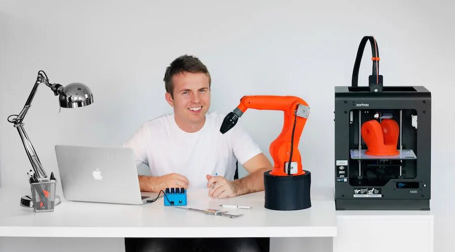 Make arm. Zortrax m200. инженер по 3d-печати. 3d printed robot arm. инженер по 3д печати.