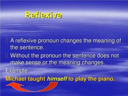 Changing meaning