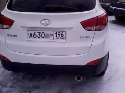 Глушитель на хендай ix35
