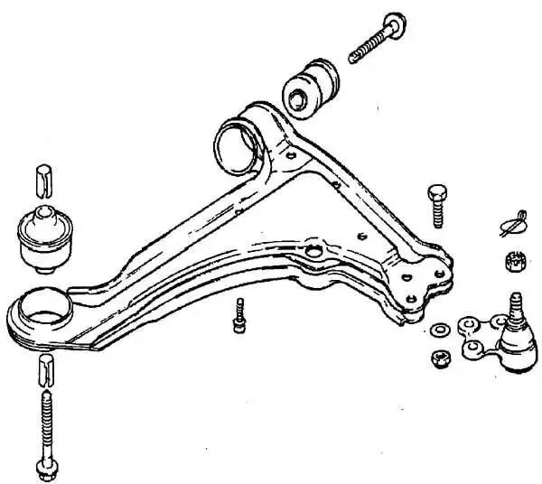 Рычаги опель вектра б. Передняя подвеска Опель Вектра б. Передняя подвеска Опель Вектра с. Передняя подвеска Опель Вектра ц. Рычаг передней подвески Опель Вектра б 1998.