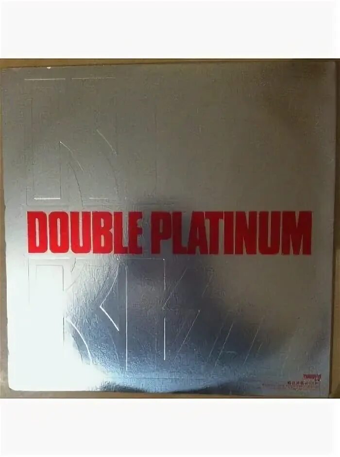 Double platinum. Double platinum
