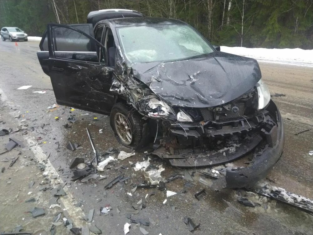 24 декабря 19. ДТП В Дорогобужском районе. Авария в Дорогобужском районе. Легковушка.