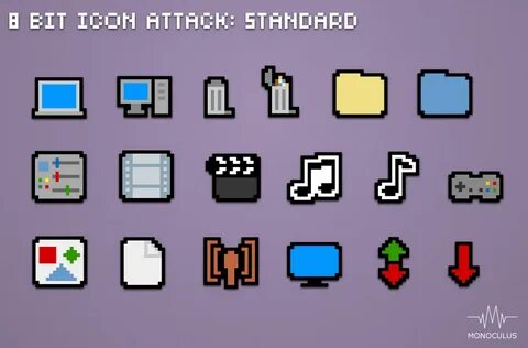 Bit pixels