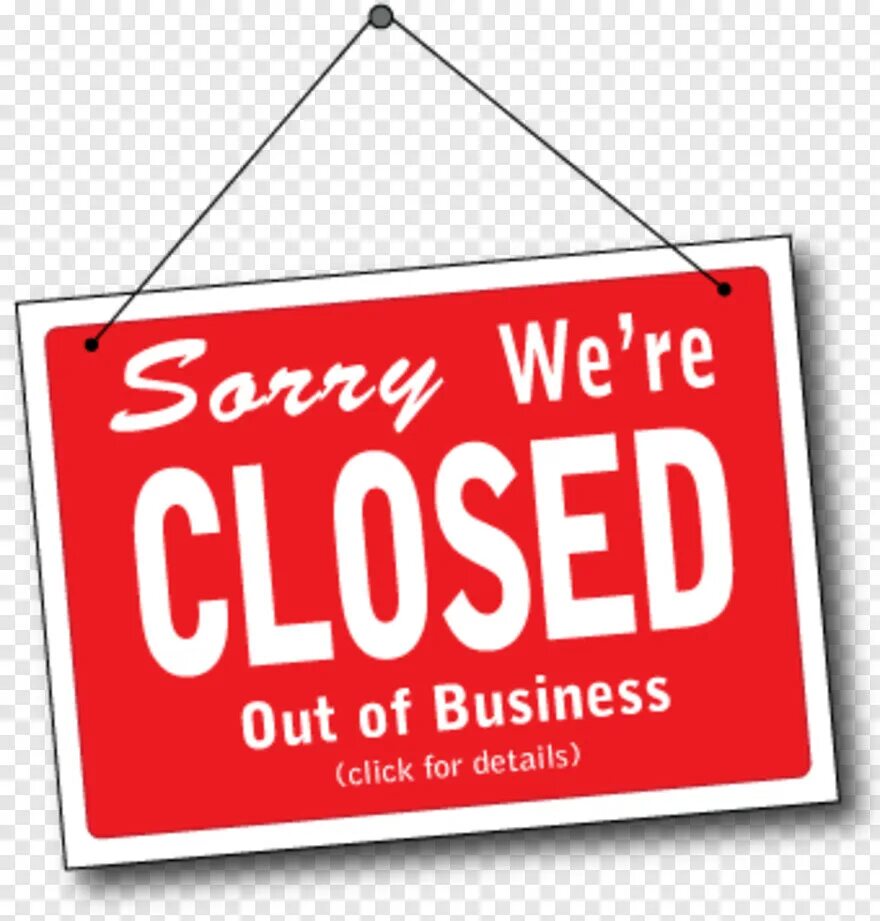Go out less. Out of business. клоуз аут. go out of business. parlingo closed.