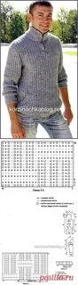Схемы вязания для мужчин
