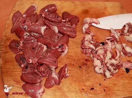 Рецепт печень сердце желудки
