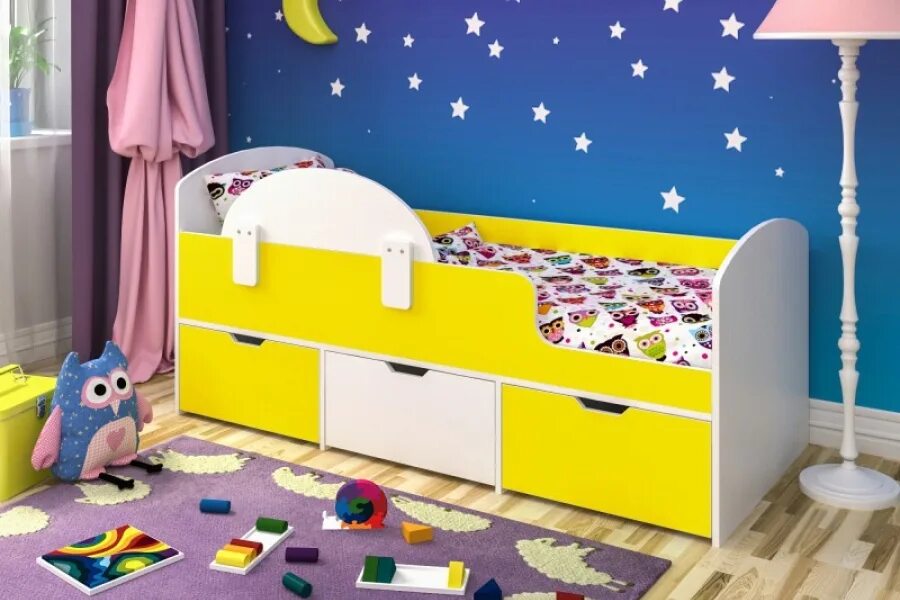 Купить Kinderbett classic mit Matratze und Schublade 160x80 weiß-graphit, цена 4