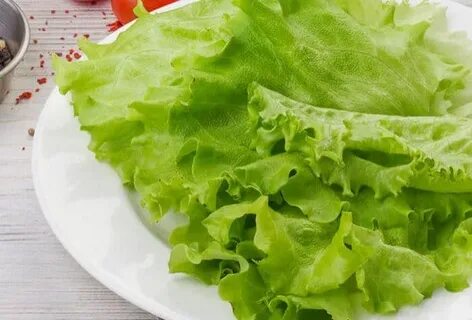 Листья салата на зиму