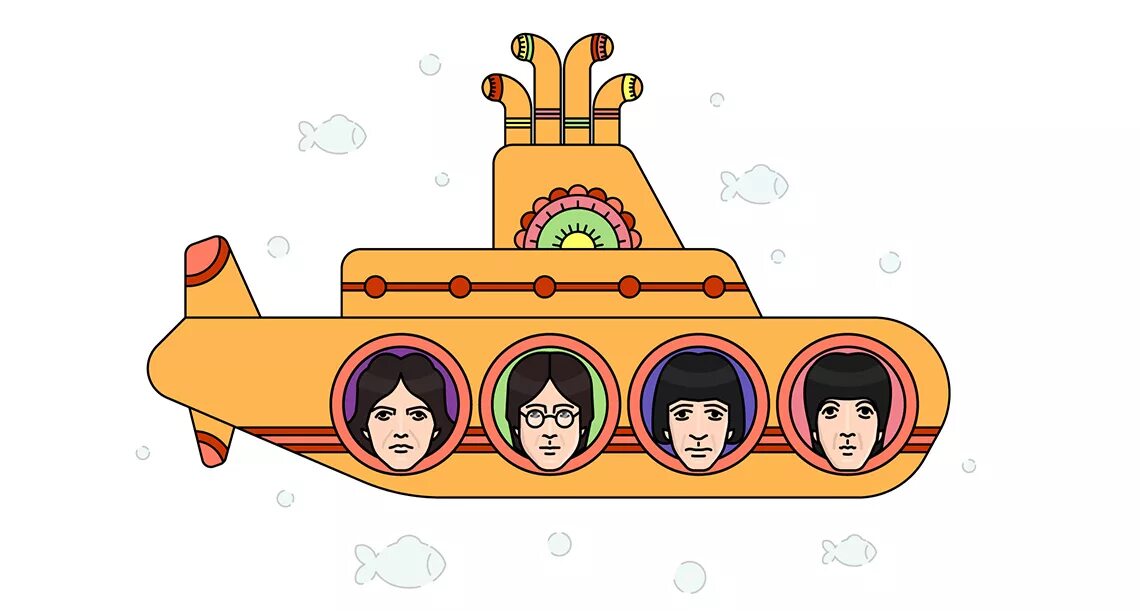 Битлз submarine. Битлз submarine