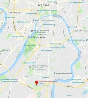 Матрона московская в москве карта