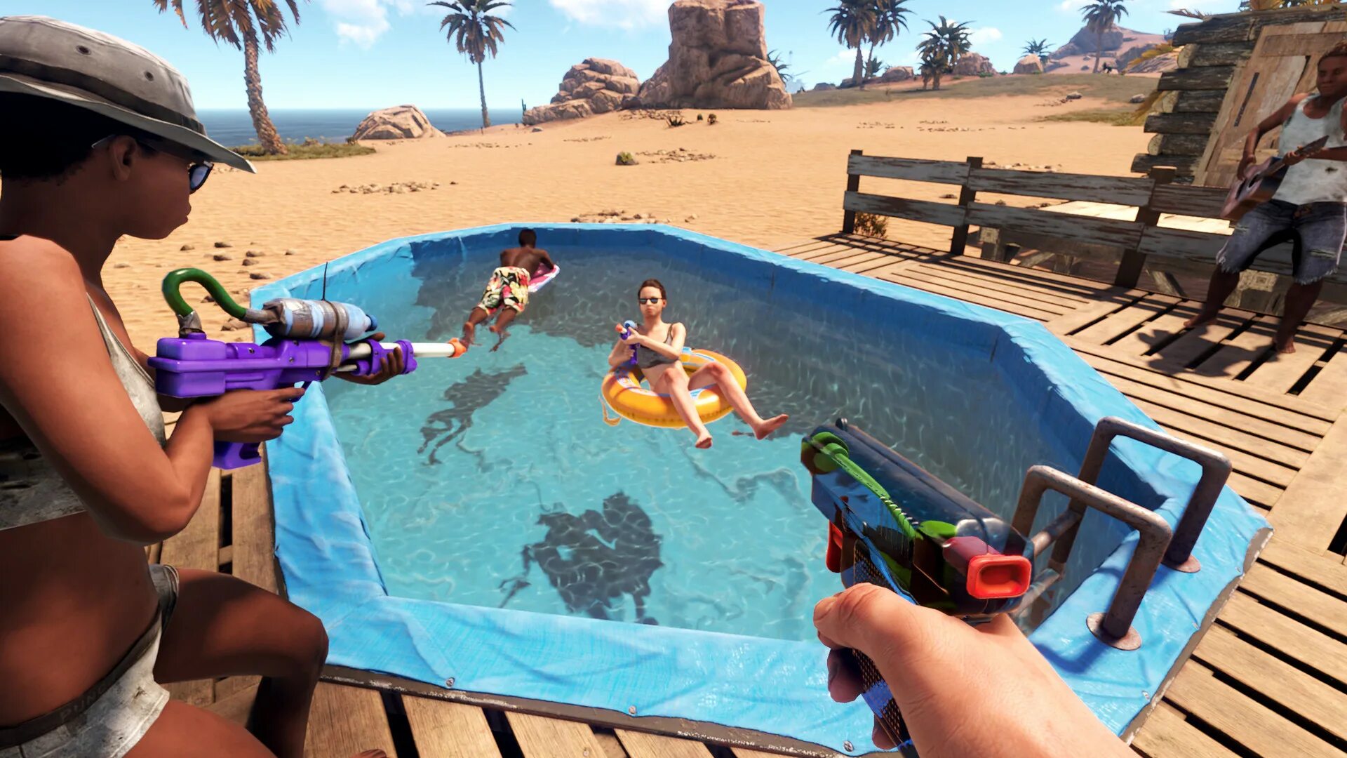 Rust playstation 4. Бассейн раст. rust [ps4]. раст dlc. игра раст на пс 4.