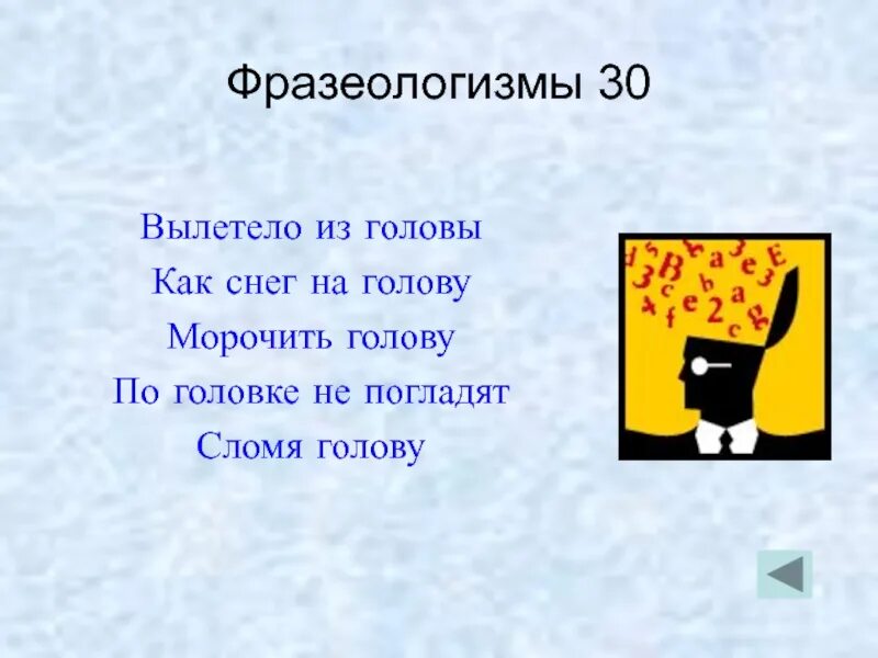 Вылетишь заметивший. Вылетело из головы фразеологизм. Фразеологизмы про голову. Снег фразеологизм. Как снег на голову фразеологизм.