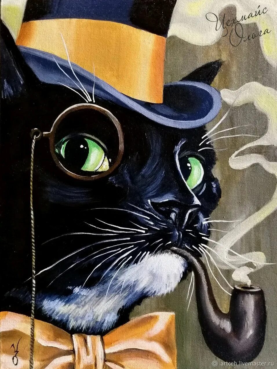Курящий кот картинка. Кот с трубкой. черный кот в шляпе. кот с трубкой в шляпе. кот картина.