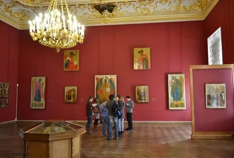 Третьяковская галерея красный