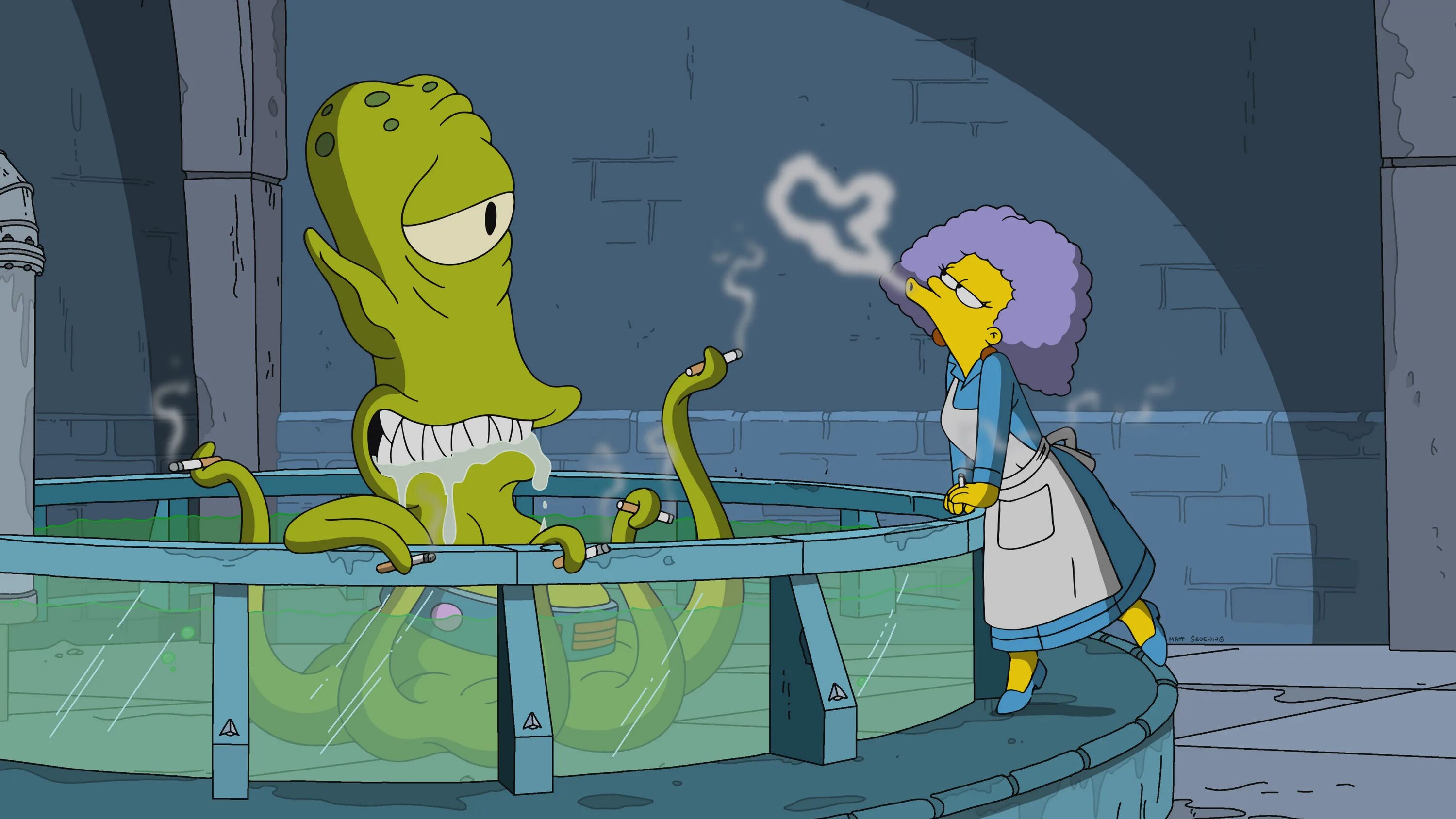 It s just a little. Симпсоны эпизод. Simpsons Treehouse of Horror. Симпсоны Хэллоуин. Хэллоуинский эпизод Симпсонов.