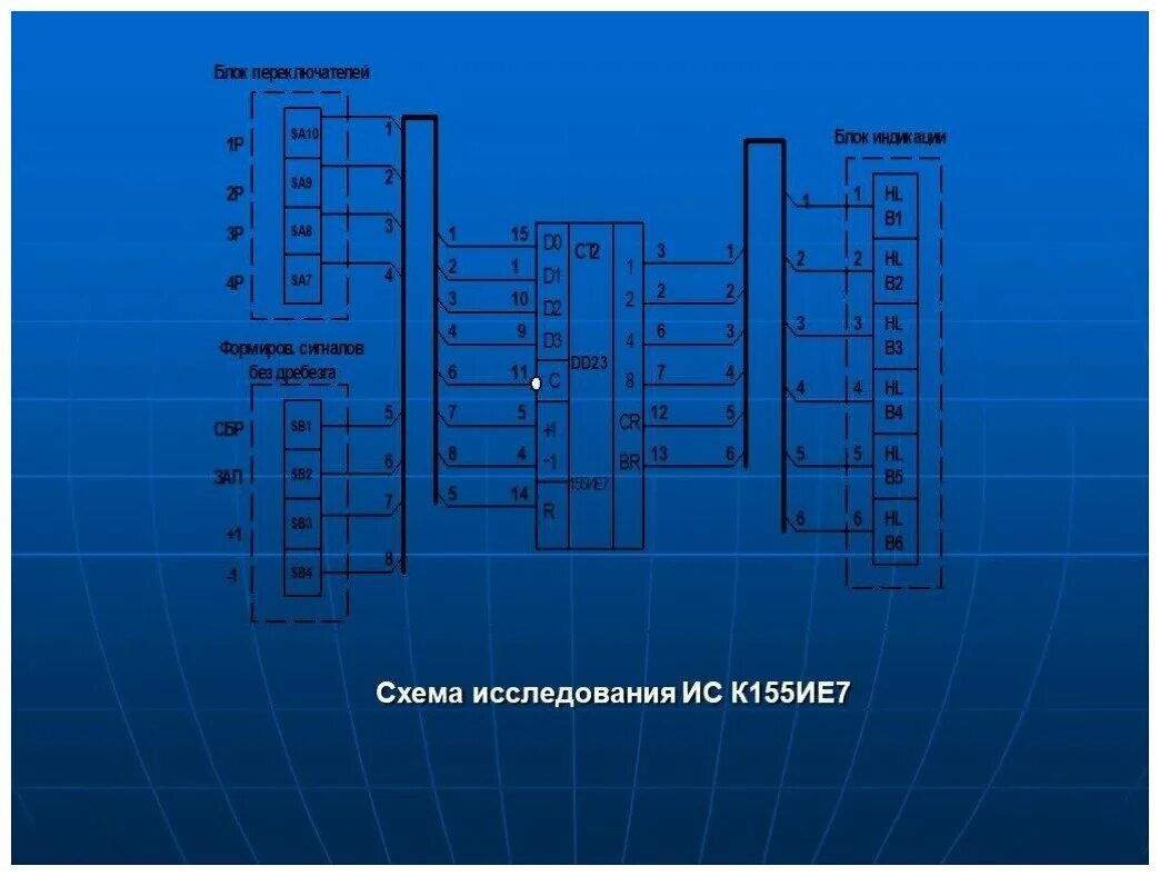 Техника ие ие. Счетчик импульсов ие7. "Счетчик на 155ие7". Микросхема к155ие7 схема включения. Реверсивный счетчик к155ие7.