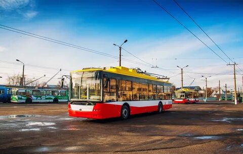 Показать картинки троллейбусов