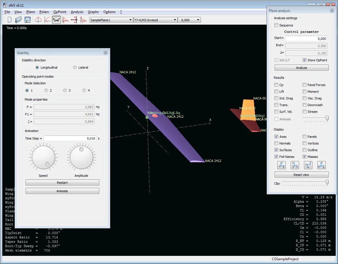 Рост нормы сбережений в модели солоу. Оптимизация программы. Xflr5 6. Моделирование устойчивости. Aircraft xflr5.