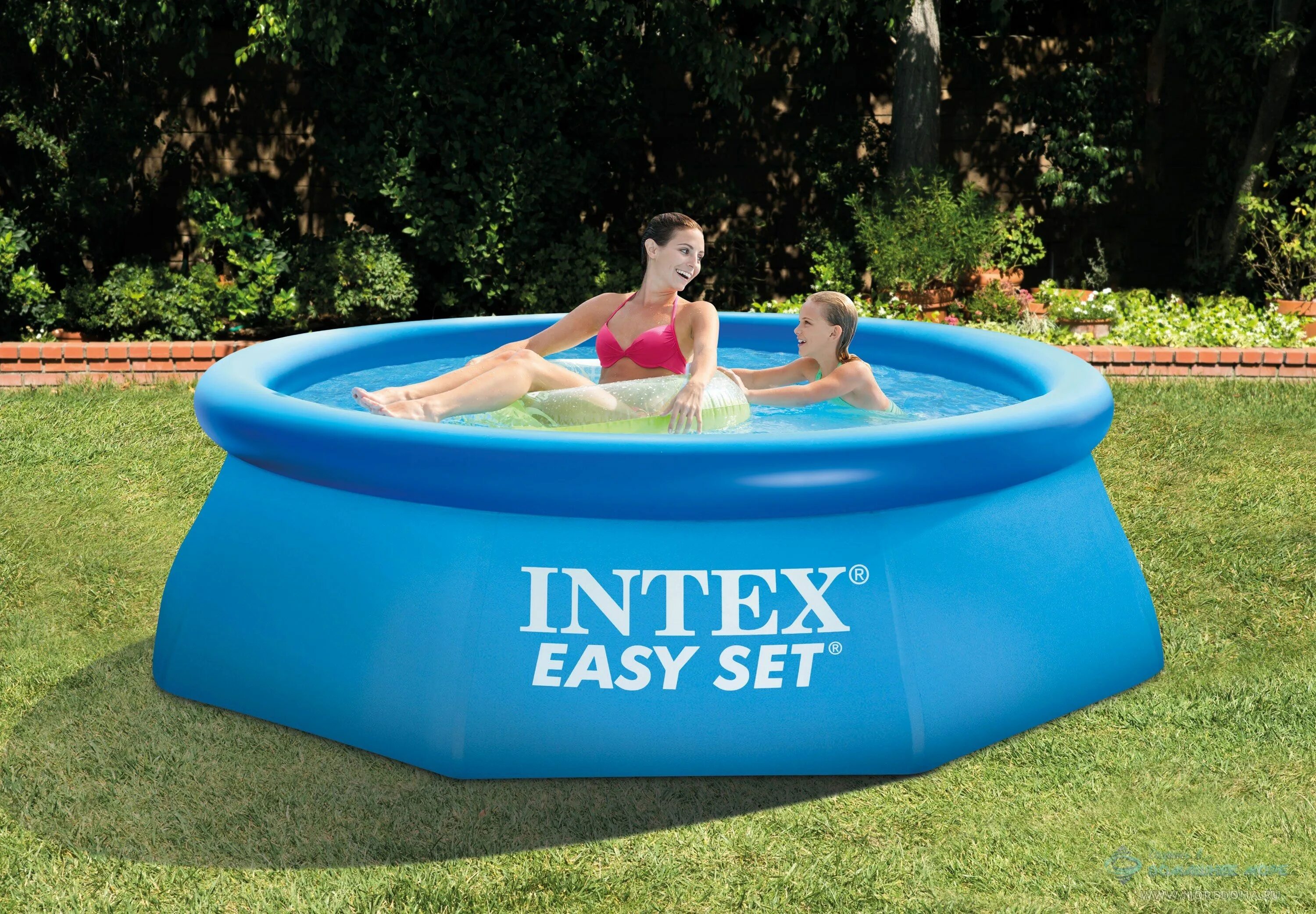 Надувной бассейн из пвх. Бассейн easy set 366*76 (28130). 28142 intex. intex 28130. intex 56422.