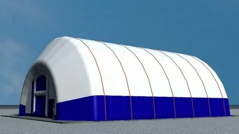 Пневмокаркасное арочное сооружение