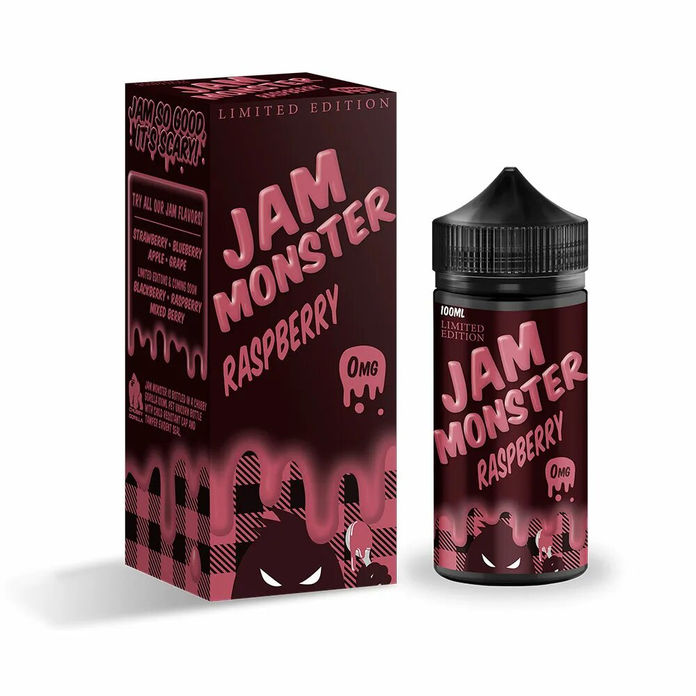 Жидкость джем. Jam Monster 10ml. Монстер джем жижа вкусы. Jam Monster Limited Edition. Jam Monster жидкость малина.