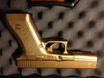 Glock 18 gold toof