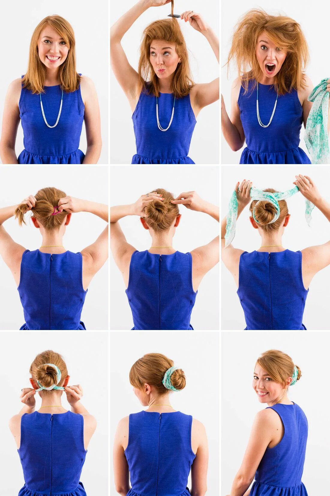 3 New Ways to Add Bobby Pins to Your 'Do Headband hairstyles, Bobby pin hairstyl