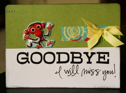 Don t goodbye