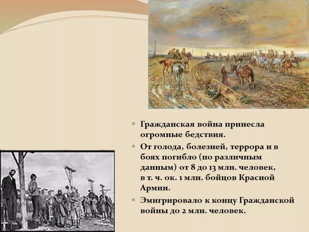 Сколько погибших в гражданскую войну в россии