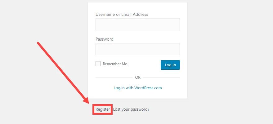 Зарегистрировать url