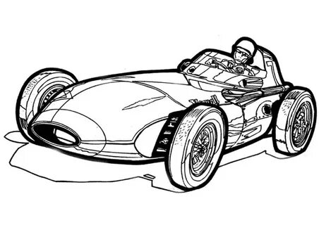 Рисунки гоночных автомобилей