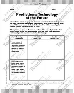 Make predictions about the future