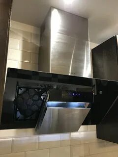 Наклонные вытяжки для кухни встраиваемые