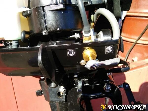 Лодочный мотор Hangkai 3.5 ЦЕНА - Подарок, 3,50 л.с. S (381 мм), 2018 год, бензи