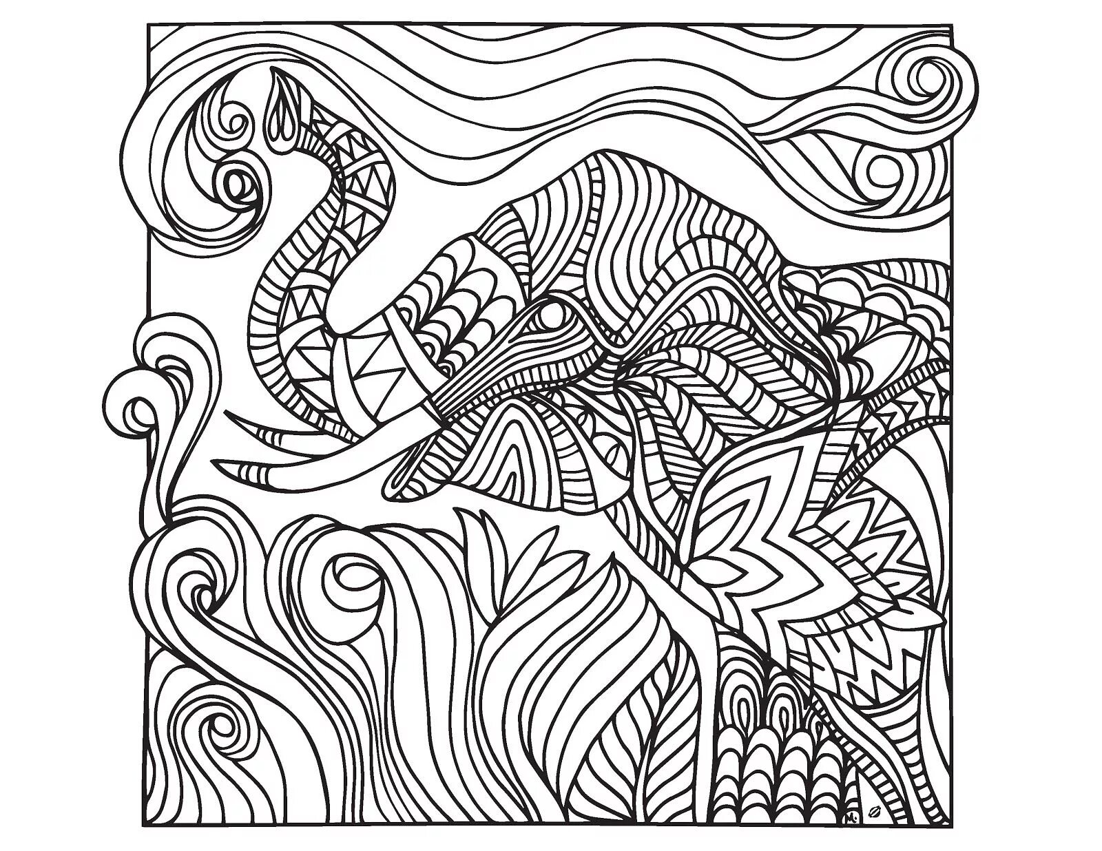 Pin by Юля Возняк on Colorings (Раскраски) Mandala coloring pages, Bird coloring