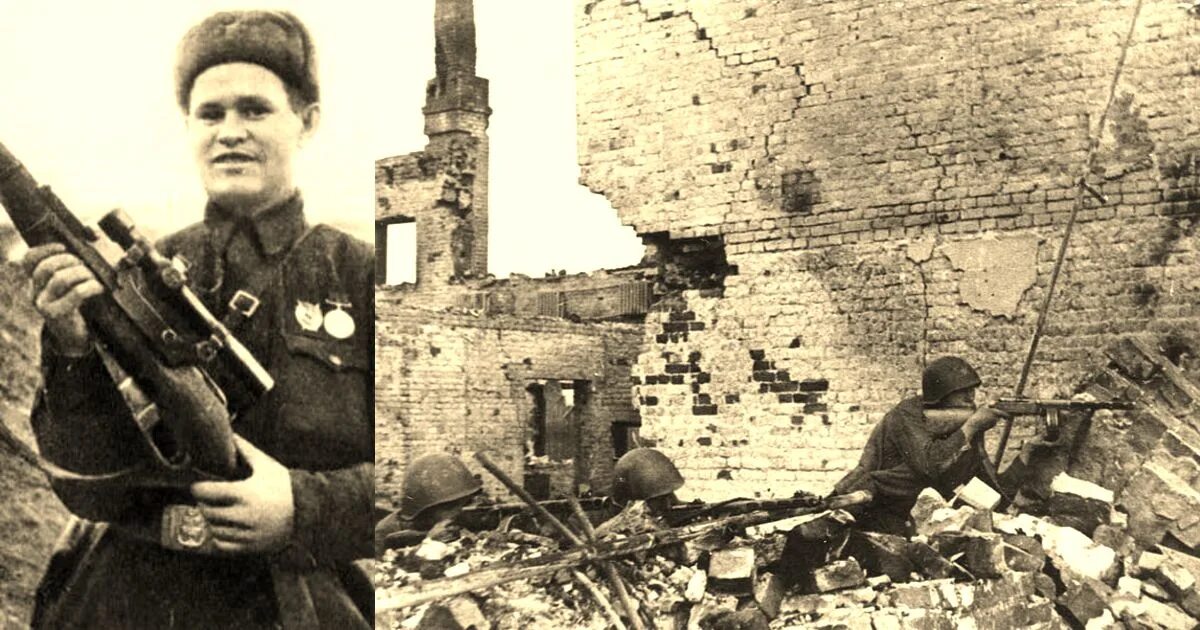 Снайперы Сталинградской битвы. Легендарный снайпер