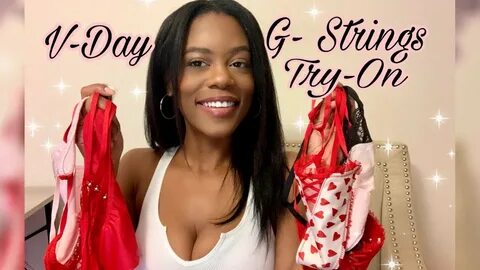 G-String Try-On Haul (Victoria's Secret) 😍 🍑 - YouTube.