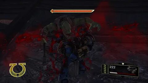 Space marine 2 первый босс