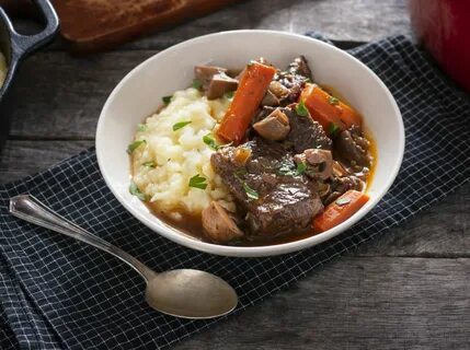 Говядина с рисом и картошкой